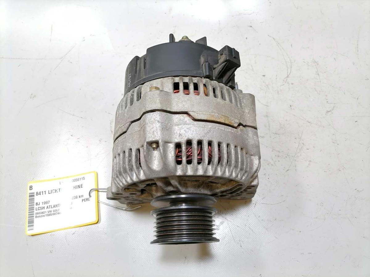 VW Golf IV original Lichtmaschine Generator 037903025C 0123320034 1,6 74kw BJ97